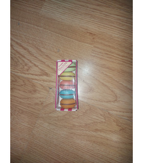 GOMAS FORMA MACARON 5 PIEZAS