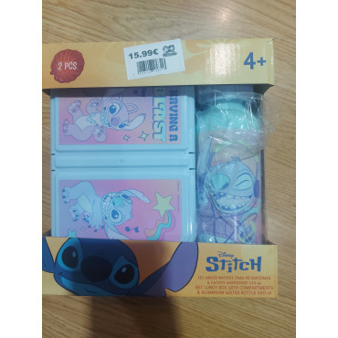 SET SANDWICHERA I BOTELLA LILO I STITCH
