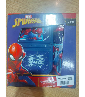 SET SANDWICHERA I BOTELLA DE SPIDER-MAN