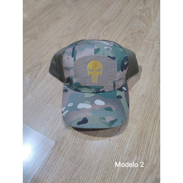 Gorra Militar con Calavera | Estilo Rebelde y Urbano