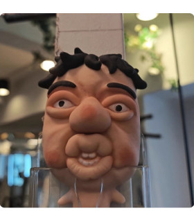 Muñeco Inyectable Anti-Estrés | Juguete Relajante que se Hincha Cómicamente al Oprimir | Alivio Divertido