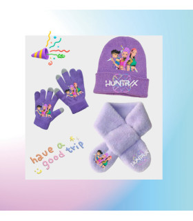 Pack Invierno Kpop Demon Hunters | Gorro, Bufanda y Guantes | 5 Modelos