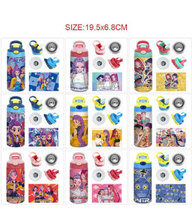 Botella Acero Inoxidable Kpop Demon Hunters | Térmica 401ml