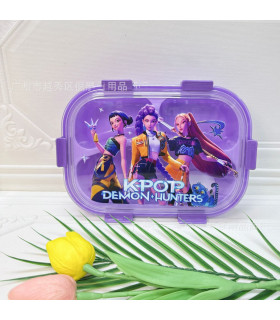Lonchera Infantil Kpop Demon Hunters | Porta-comidas Libre de BPA