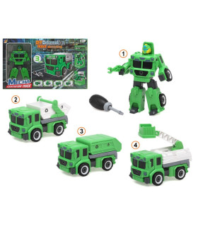 Transformers 36X21Cm Verde 4 St.