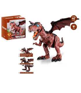 Dinosaurio Tyrannosaurus Con Luz Y Sonido