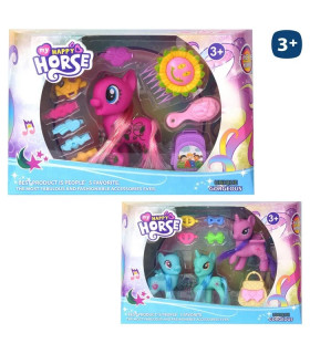 PONI CON ACCESORIOS BELLEZA 3/M 5,50 X 2,50 X 7,50 CM