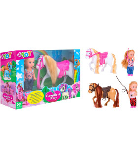 Muñeca jinete (surtido)