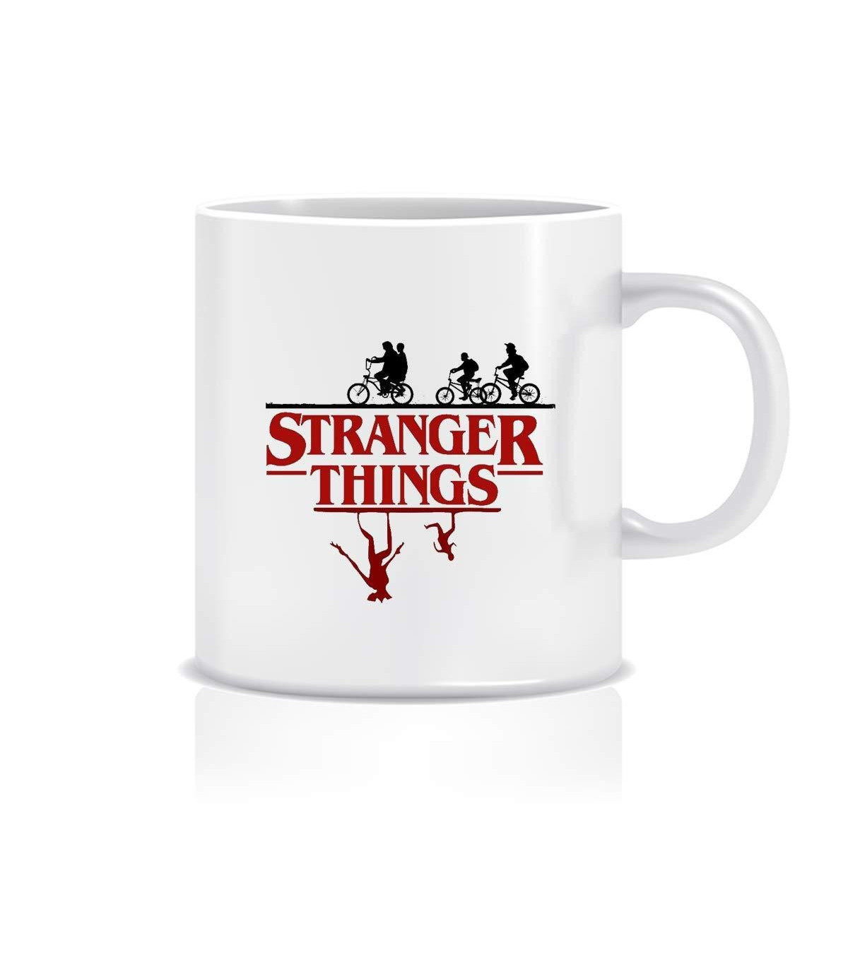 Taza Stranger Things "Coffee and Contemplation" – Cerámica Premium de Alta Definición