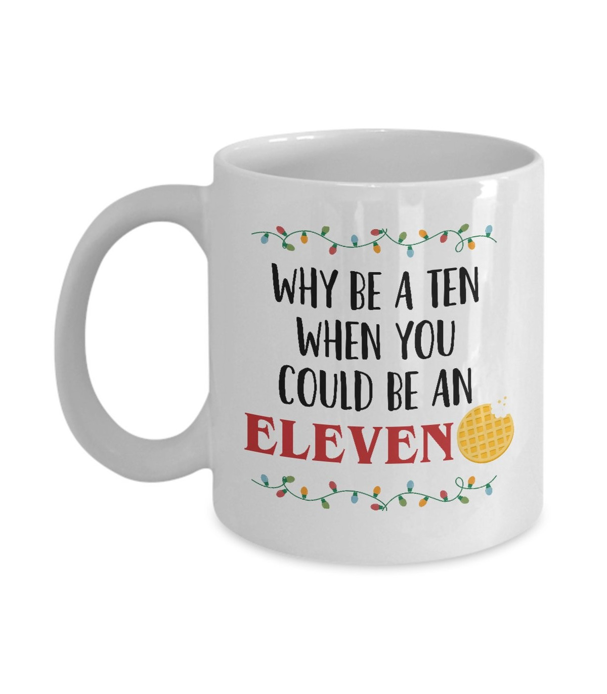 Taza Stranger Things "Coffee and Contemplation" – Cerámica Premium de Alta Definición
