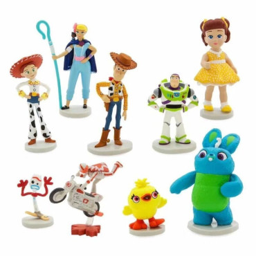 lote de 9 figuras de toy story 4