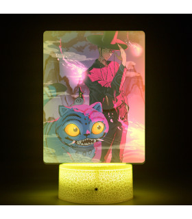 Lámpara LED K-pop Demon Hunter | Iluminación RGB 3D Gamer