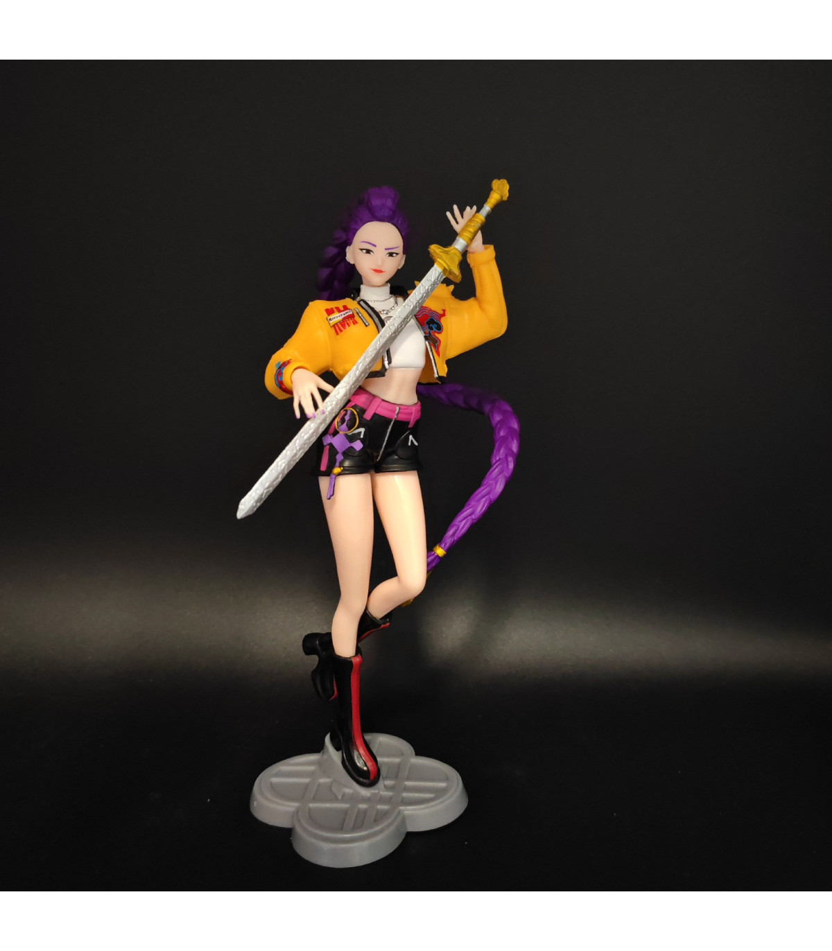 Figuras Huntrix K-pop Demon Hunter | Zoe, Mira y Rumi Guerreras