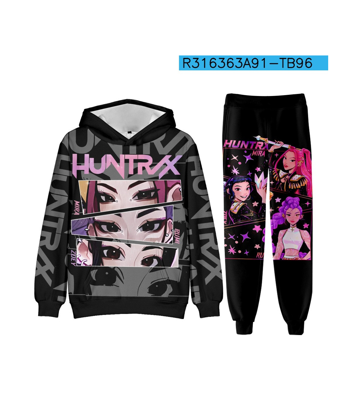 Chandal K-pop Demon Hunter | 7 Estilos | Tallas Niña a Adulto XXXXL