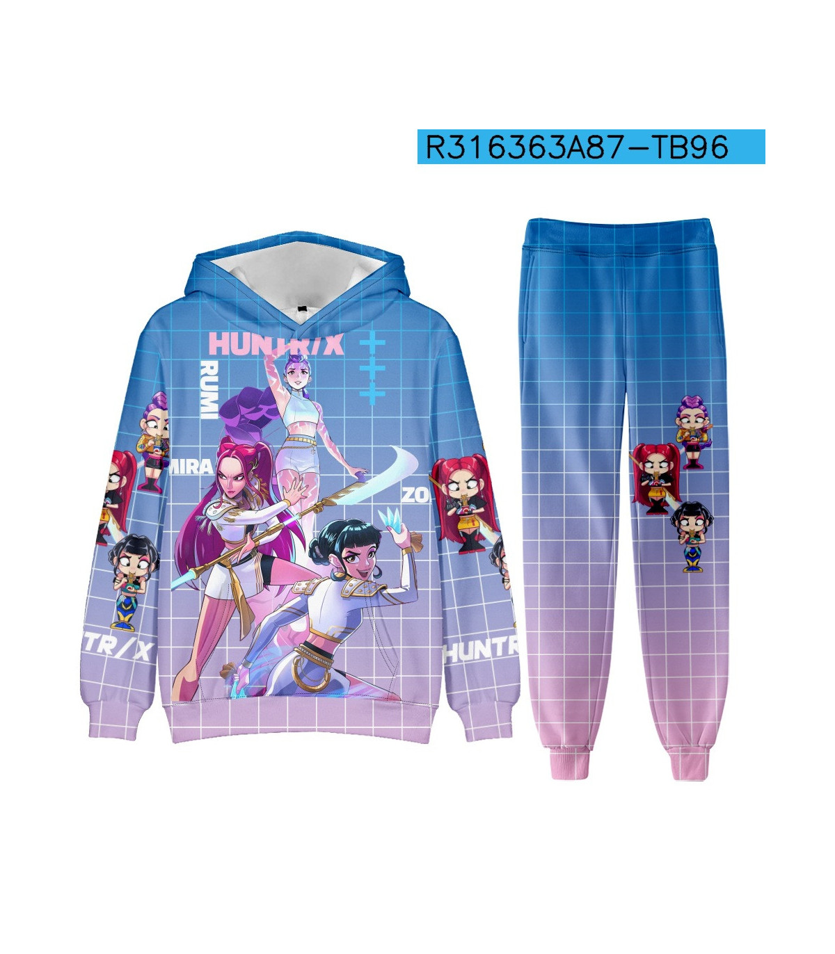 Chandal K-pop Demon Hunter | 7 Estilos | Tallas Niña a Adulto XXXXL