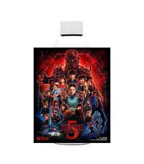 Botella bidon de stranger things de 800ml de acero inoxidable