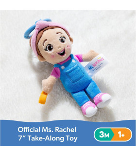 Peluche Sra. Rachel | Muñeca Educativa Ms. Rachel para Bebés