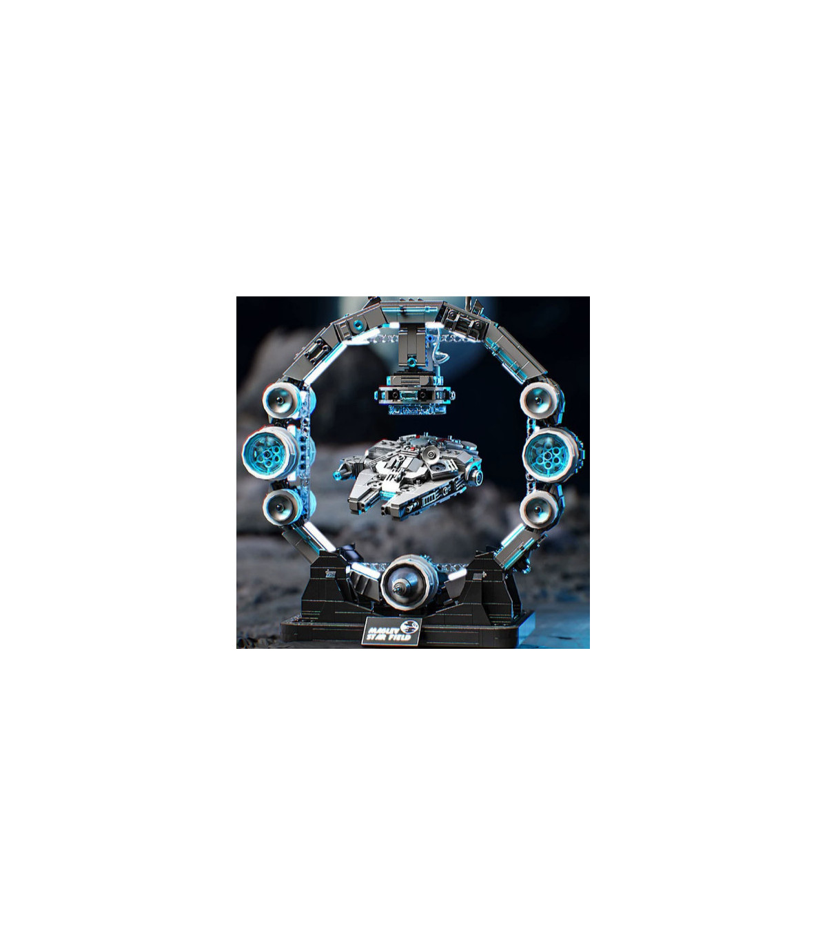 Halcón Milenario con Estación de Ensamblaje | Bloques Colección