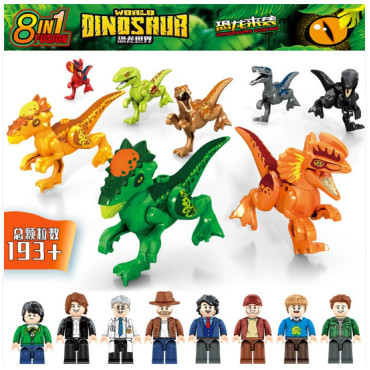 Set de Juguetes Jurassic Dinosaur World: Dragón y Dinosaurios