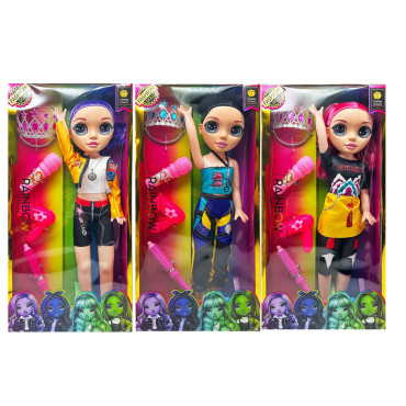 Huntrix K-Pop Demon Hunters: Figuras Zoe, Mira y Rumi | PVC