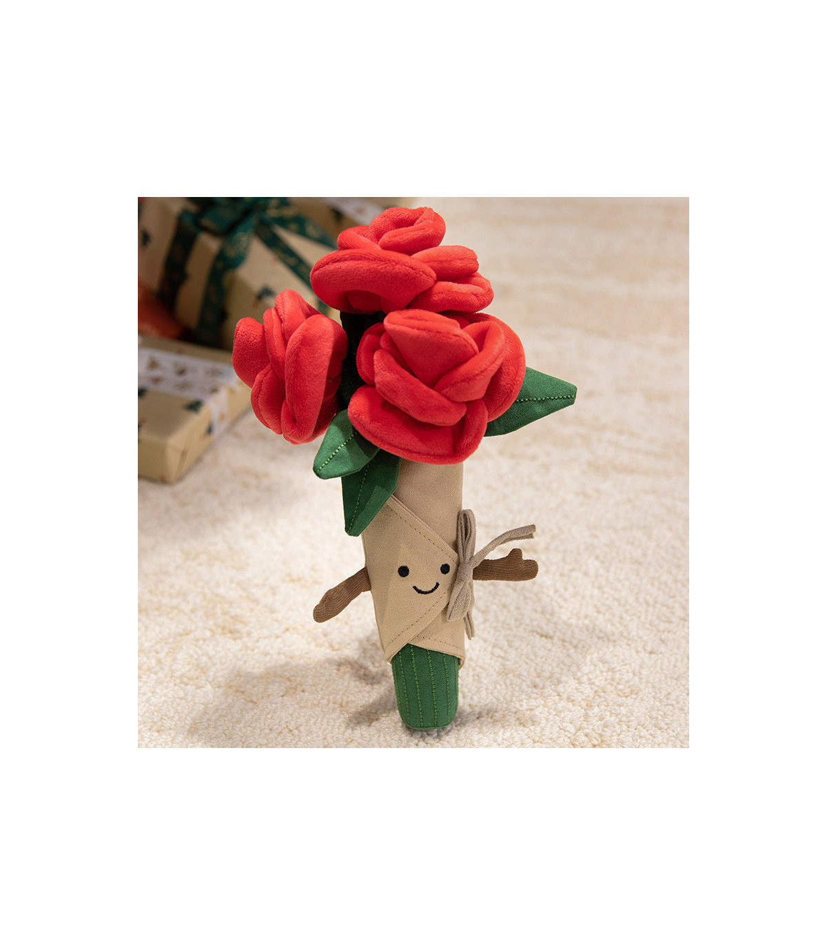 Ramos de Flores de Peluche Sant Jordi | Rosas de Tela Eternas