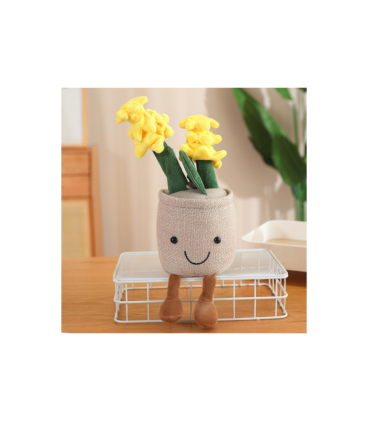 Colección Eternal Garden: Peluches de Plantas Bellas y Suculentas