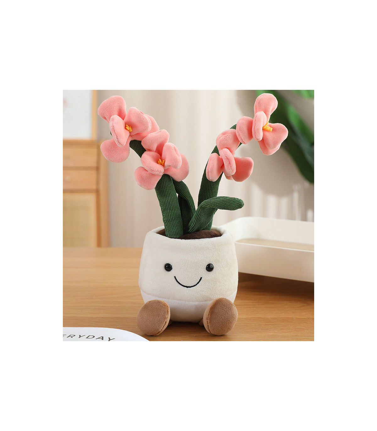Colección Eternal Garden: Peluches de Plantas Bellas y Suculentas