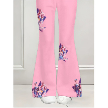 Set de Camiseta y pantalón Huntrix 🌟 Moda Primavera, Verano y Otoño