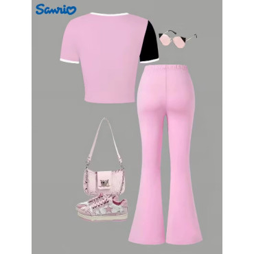 Traje de Campana Hello Kitty 🎀 Conjunto Sanrio para Chicas | Albithinia