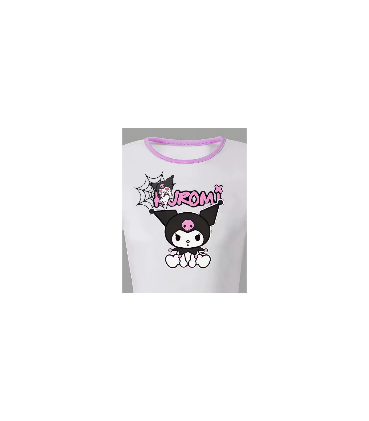Conjunto Kuromi Sanrio Niña adorablemente rebelde