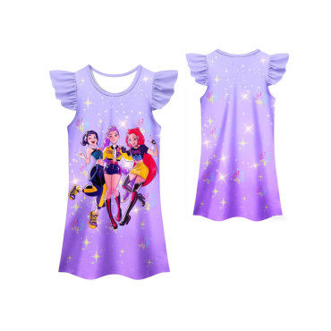 👗 Vestido K-Pop Niña "Demon Hunters" | Estilo Idol Coreano