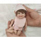 Muñecos gemelos bebé reborn silicona 15 cm con ropa regalo barato 49,99€