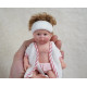 Muñeca bebé reborn silicona sólida 15,2 cm Maddie con vestido regalo 49,99€