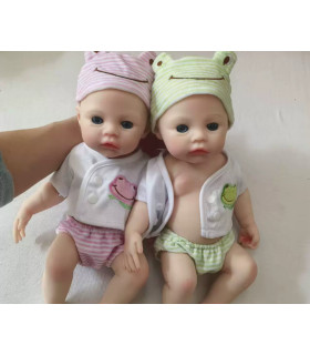 Muñeca bebé reborn silicona suave elástica barata 9,99€