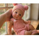 Muñeca Meadow reborn 30 cm Q elastic realista con suéter rosa 149,99€