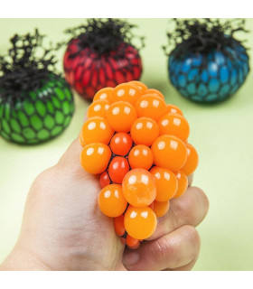 Funny anti stress Cara relieve Bola de uva autismo Mood squeeze Relief ADHD juguete