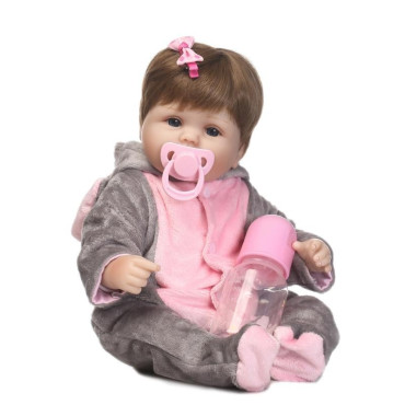 bebe reborn con disfraz de elefante