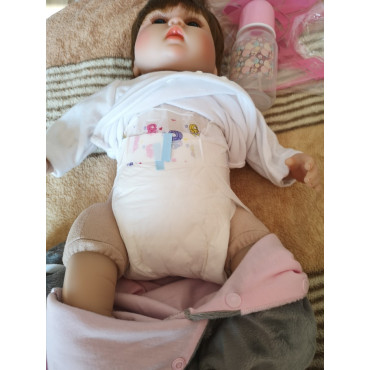 bebe reborn con disfraz de elefante