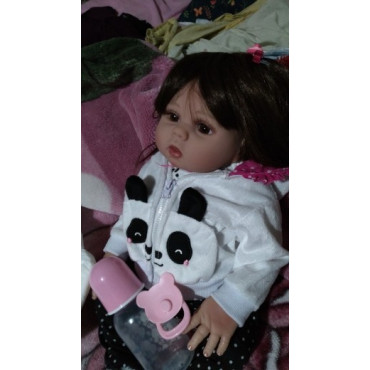 bebe reborn  cuerpo completo de silicona