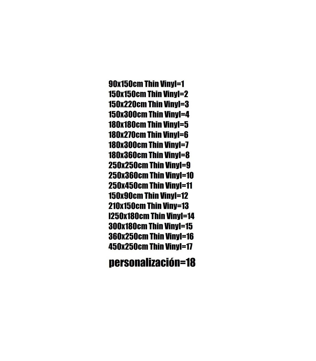 poster de vinilo personalizados