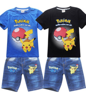 conjunto camiseta y pantalón pokemon go