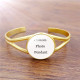 pulsera con foto personalizada para mujer