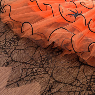 disfraz halloween brujita naranja  para niñas