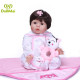 bebe reborn de 55cm que parpadea