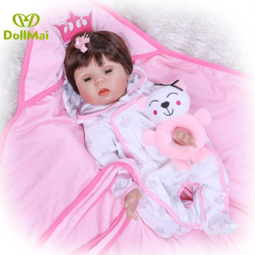bebe reborn de  que parpadea
