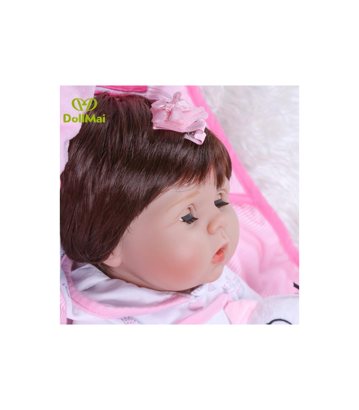 bebe reborn de  que parpadea
