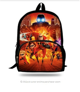 mochila los increibles
