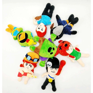 Inicio   lote de 7 peluches de brawl stars lote de 7 peluches de brawl stars de 23cm cada unidad