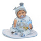bebe reborn niño de 55cm sonriente