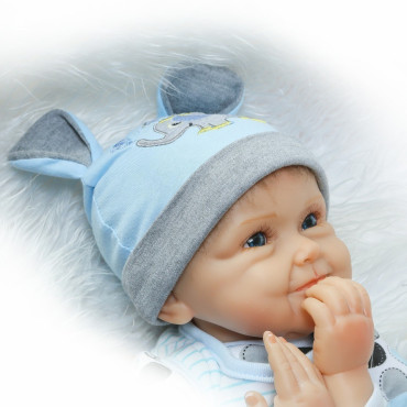 bebe reborn niño de 55cm sonriente
